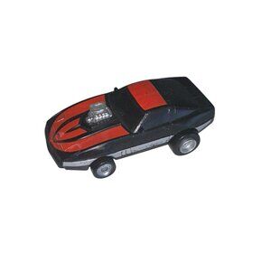VTG LJN SPEED RIDERS CHEVY CORVETTE BLACK AND RED 1985 As Is
